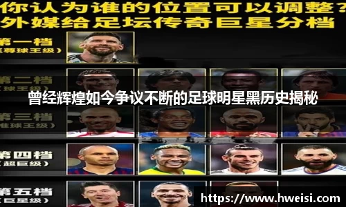 曾经辉煌如今争议不断的足球明星黑历史揭秘